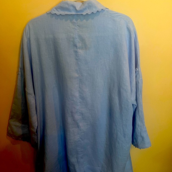 Morton Mac Linen Lora Tunic Dress/shirt - Picture 7 of 11